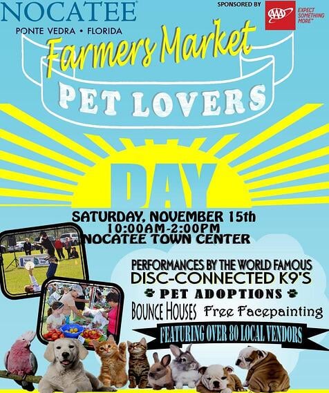 Pet Lovers Day Nocatee Farmers Market Pet Lovers Day Nocatee Farmers Market