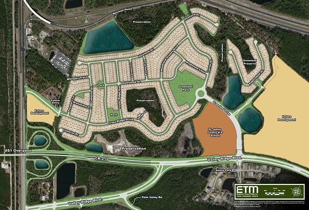 Nocatee GLV Map