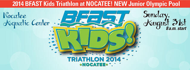 BFAST Kids Triathlon at Nocatee, Ponte Vedra