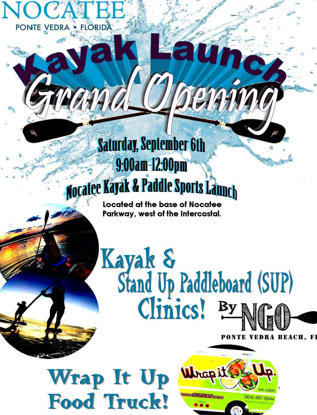 Nocatee Kayak and Paddle Sports Launch Grand Opening Event