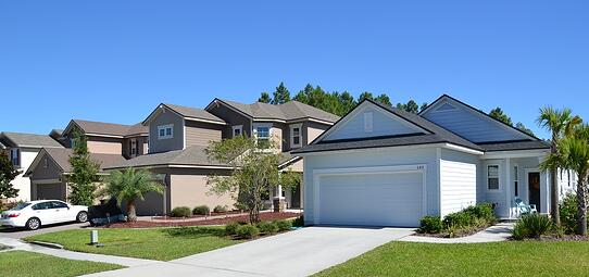 New homes in Greenleaf Village at Nocatee