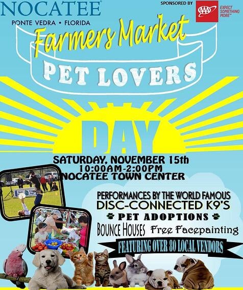 Pet Lovers Day Nocatee Farmers Market