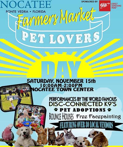 Pet Lovers Day Nocatee Farmers Market Pet Lovers Day Nocatee Farmers Market