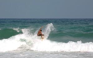 Florida Outdoor Hobbies include Surfing
