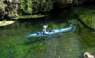 Canoeing at Florida springs