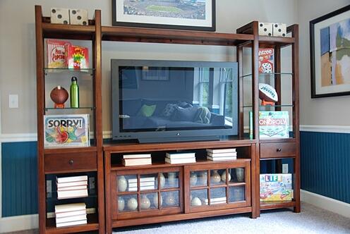 Entertainment Center at Nocatee Model Home