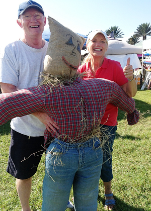Nocatee Fall Festival Scarecrow Building