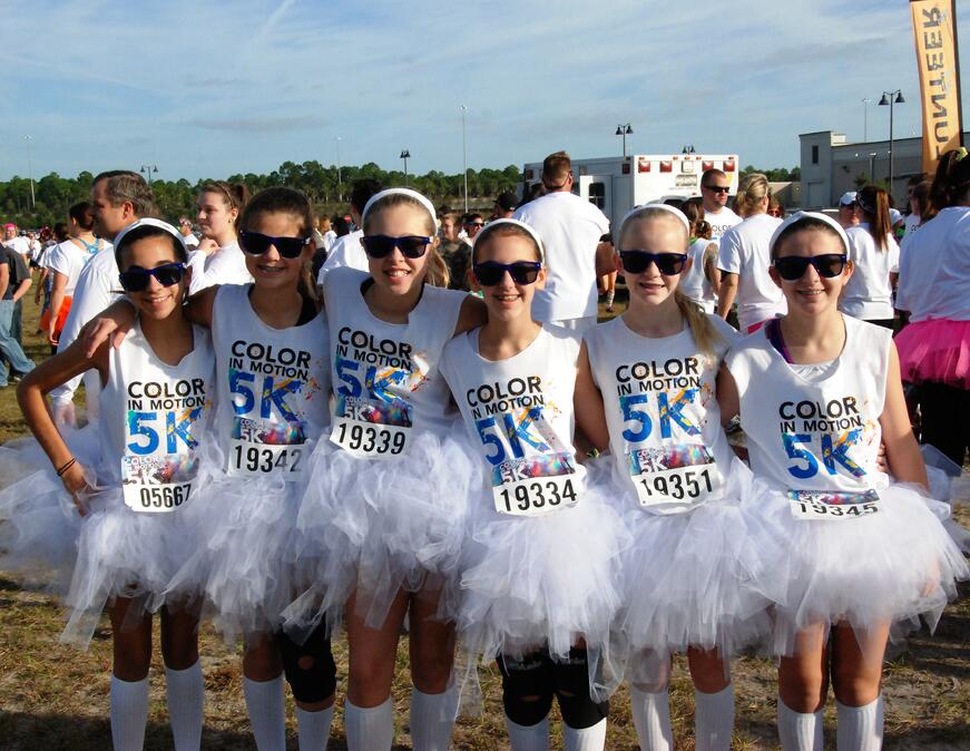 Color In Motion 5K at Nocatee