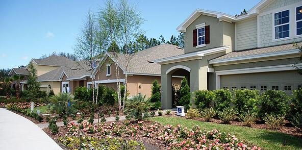 New homes in Greenleaf Village at Nocatee