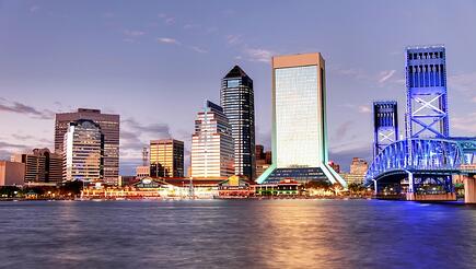 Jacksonville, Florida Skyline