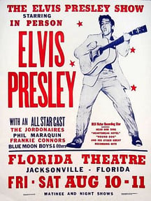 1956 Florida Theatre Poster (Google Images)