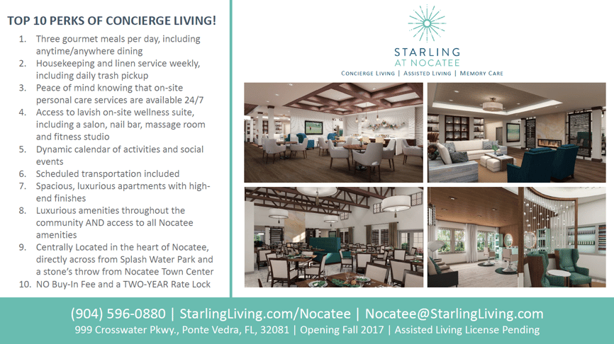 Starling at Nocatee Concierge Living Top 10