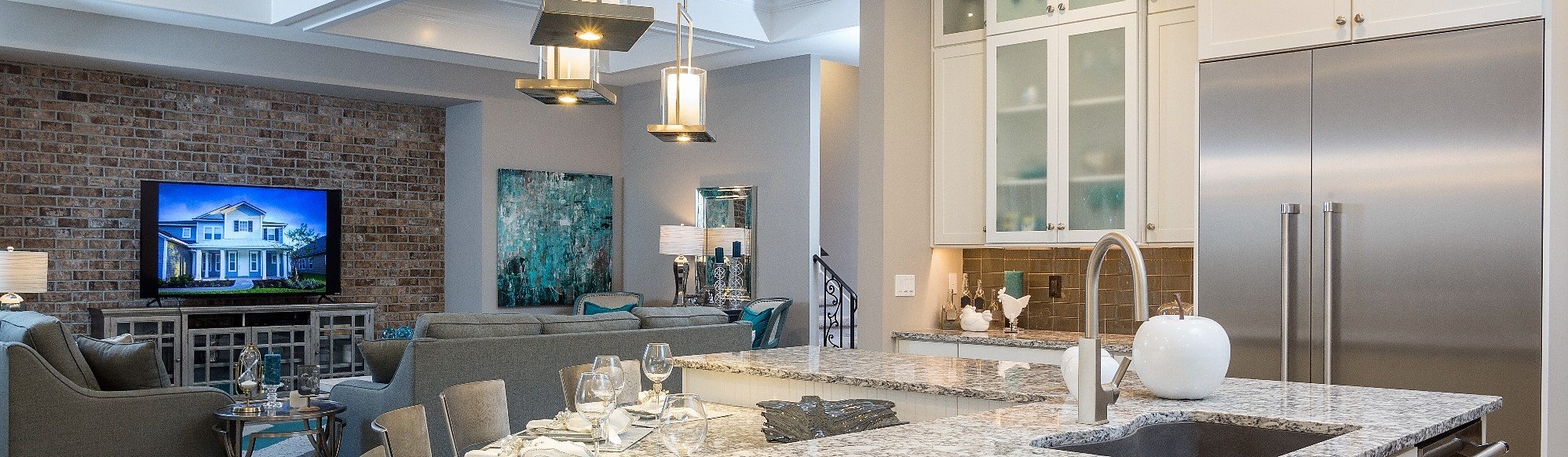 The Monroe Model-Home by Providence Homes in The Outlook at Twenty Mile