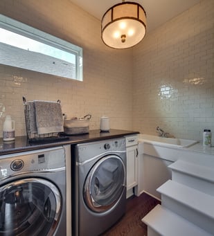 Laundry Room of the Dream Finder's model in The Palms 