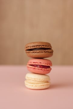 Local holiday macarons