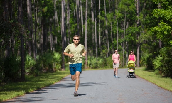 Running Trails on Nocatee Greenway Trails 