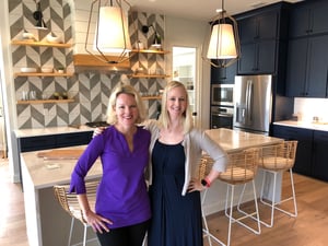 Heather and Alaina in Dostie Homes Nocatee Model Home