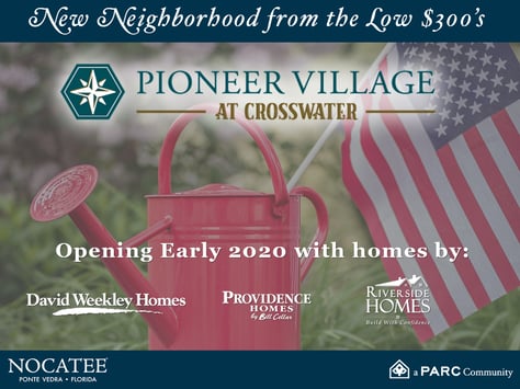 Pioneer Village at Crosswater Opening 2020 in Nocatee